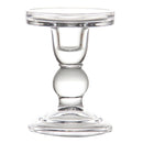 Transparent Glass Candle Holders