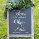 Personalized Custom Wedding Welcome Signs