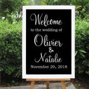 Personalized Custom Wedding Welcome Signs