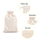 50pcs Cotton Drawstring Bags