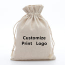 50pcs Cotton Drawstring Bags