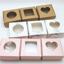 50 "Handmade with love" Card Gift, Favour and Jewellery Boxes