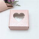 50 "Handmade with love" Card Gift, Favour and Jewellery Boxes
