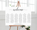 Guest List Wooden Welcome Sign