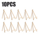10pcs set of Wooden Mini Easel Stands