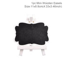 Mini Wooden Chalkboard Stand