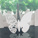 50pcs White Laser Cut Name Place Cards