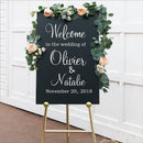 Personalized Custom Wedding Welcome Signs