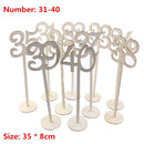 Wooden Table Numbers
