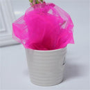 10m x 48cm Organza Tulle Fabric