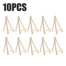 10pcs set of Wooden Mini Easel Stands