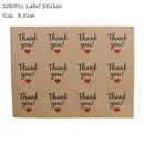 25Pcs 18x13cm Kraft Paper Biscuit Candy Bags