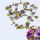 230cm (91in) Silk Rose Artificial Flower Vine