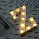 DIY Heart Letter LED Lights
