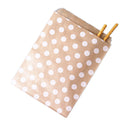 Pack of 25 Chevron/Spot/Star/Plain/Polka Dot Bags with optional stickers