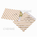 Pack of 25 Chevron/Spot/Star/Plain/Polka Dot Bags with optional stickers