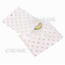 Pack of 25 Chevron/Spot/Star/Plain/Polka Dot Bags with optional stickers