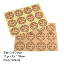 Pack of 25 Chevron/Spot/Star/Plain/Polka Dot Bags with optional stickers