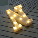 DIY Letter Symbol Sign Heart Lighting