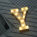 DIY Letter Symbol Sign Heart Lighting