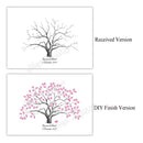 Wedding Tree Fingerprint Signature Guest Book