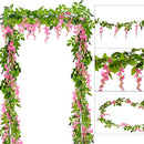 2M Wisteria Artificial Flowers