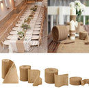 10m Natural Jute Hessian Burlap Table Runner