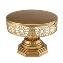 Round Metal Wedding Cake Stand