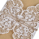 Flower Pattern Laser Cut Lace Wedding Invitations