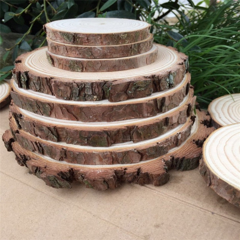Rustic Wooden Slices