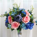 35cm, 45cm or 50cm Silk Rose Hydrangea Peonies Artificial Flower Decorations