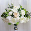 35cm, 45cm or 50cm Silk Rose Hydrangea Peonies Artificial Flower Decorations