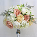 35cm, 45cm or 50cm Silk Rose Hydrangea Peonies Artificial Flower Decorations