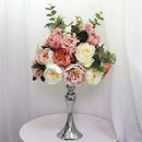 35cm, 45cm or 50cm Silk Rose Hydrangea Peonies Artificial Flower Decorations