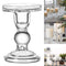 Transparent Glass Candle Holders