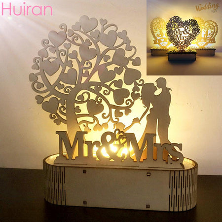 Wooden Mr&Mrs Wedding Decoration Rustic Wedding Decoration or Gifts