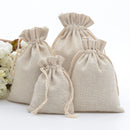 50pcs Cotton Drawstring Bags