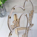 Double Heart Shape Wedding Guest Book