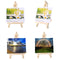 10pcs set of Wooden Mini Easel Stands