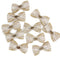 10pcs Vintage Natural Jute Burlap Hessian Bows