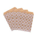 25Pcs 18x13cm Kraft Paper Biscuit Candy Bags