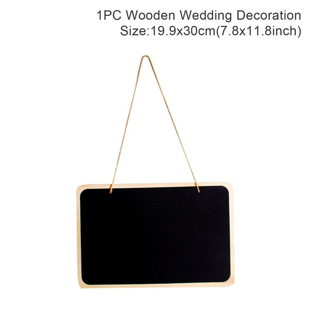 Wooden Mr&Mrs Wedding Decoration Rustic Wedding Decoration or Gifts