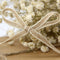 10M Roll Thin Jute Burlap Hessian Ribbon With Lace