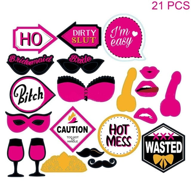 Funny Photobooth Props