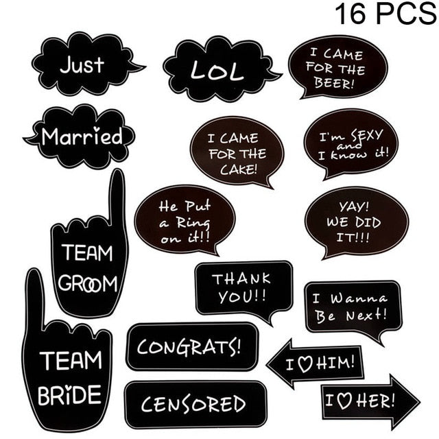 Funny Photobooth Props