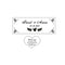 Wedding Guest Book with Hearts