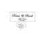 Wedding Guest Book with Hearts