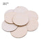 50/100pcs Blank Heart Wood Slices