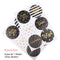 Pack of 25 Chevron/Spot/Star/Plain/Polka Dot Bags with optional stickers