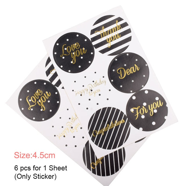 Pack of 25 Chevron/Spot/Star/Plain/Polka Dot Bags with optional stickers